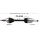 Purchase Top-Quality TRAKMOTIVE - FD8193 - CV Axle Shaft pa5