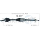 Purchase Top-Quality TRAKMOTIVE - FD8227 - CV Axle Shaft pa2