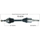 Purchase Top-Quality TRAKMOTIVE - FD8256 - CV Axle Shaft pa4