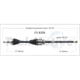 Purchase Top-Quality TRAKMOTIVE - FD8309 - CV Axle Shaft pa2