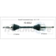 Purchase Top-Quality TRAKMOTIVE - FD8312 - CV Axle Shaft pa5