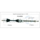 Purchase Top-Quality TRAKMOTIVE - FD8320 - CV Axle Shaft pa2