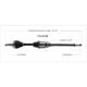 Purchase Top-Quality TRAKMOTIVE - FD8338 - CV Axle Shaft pa3