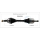 Purchase Top-Quality TRAKMOTIVE - FD8339 - CV Axle Shaft pa2