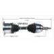 Purchase Top-Quality TRAKMOTIVE - GM8002 - CV Axle Shaft pa2