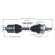 Purchase Top-Quality TRAKMOTIVE - GM8035 - CV Axle Shaft pa2