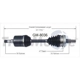 Purchase Top-Quality TRAKMOTIVE - GM8036 - CV Axle Shaft pa2