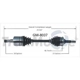 Purchase Top-Quality TRAKMOTIVE - GM8037 - CV Axle Shaft pa3