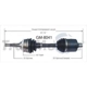 Purchase Top-Quality TRAKMOTIVE - GM8041 - CV Axle Shaft pa2