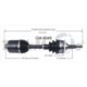 Purchase Top-Quality TRAKMOTIVE - GM8049 - CV Axle Shaft pa2