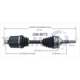 Purchase Top-Quality TRAKMOTIVE - GM8073 - CV Axle Shaft pa3