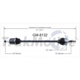 Purchase Top-Quality TRAKMOTIVE - GM8132 - CV Axle Shaft pa2