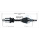 Purchase Top-Quality TRAKMOTIVE - GM8210 - CV Axle Shaft pa2