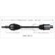 Purchase Top-Quality TRAKMOTIVE - GM8212 - CV Axle Shaft pa2