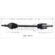 Purchase Top-Quality TRAKMOTIVE - GM8224 - CV Axle Shaft pa2