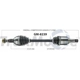 Purchase Top-Quality TRAKMOTIVE - GM8239 - CV Axle Shaft pa3