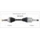 Purchase Top-Quality TRAKMOTIVE - GM8243 - CV Axle Shaft pa2