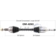 Purchase Top-Quality TRAKMOTIVE - GM8263 - CV Axle Shaft pa5