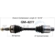 Purchase Top-Quality TRAKMOTIVE - GM8277 - CV Axle Shaft pa6