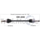 Purchase Top-Quality TRAKMOTIVE - GM8282 - CV Axle Shaft pa2