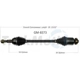 Purchase Top-Quality TRAKMOTIVE - GM8373 - CV Axle Shaft pa2