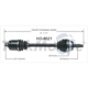 Purchase Top-Quality TRAKMOTIVE - HO8021 - CV Axle Shaft pa2