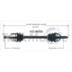 Purchase Top-Quality TRAKMOTIVE - HO8050 - CV Axle Shaft pa2