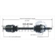 Purchase Top-Quality TRAKMOTIVE - HO8144 - CV Axle Shaft pa2