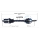 Purchase Top-Quality TRAKMOTIVE - HO8204 - CV Axle Shaft pa2