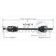 Purchase Top-Quality TRAKMOTIVE - HO8211 - CV Axle Shaft pa2