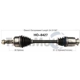 Purchase Top-Quality TRAKMOTIVE - HO8427 - CV Axle Shaft pa2