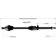 Purchase Top-Quality TRAKMOTIVE - HO8477 - CV Axle Shaft pa6