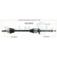 Purchase Top-Quality TRAKMOTIVE - HO8543 - CV Axle Shaft pa2