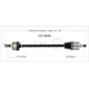 Purchase Top-Quality TRAKMOTIVE - HO8646 - CV Axle Shaft pa2