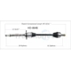 Purchase Top-Quality TRAKMOTIVE - HO8648 - CV Axle Shaft pa2