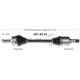 Purchase Top-Quality TRAKMOTIVE - HY8114 - CV Axle Shaft pa2