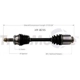 Purchase Top-Quality TRAKMOTIVE - HY8235 - CV Axle Shaft pa2