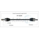 Purchase Top-Quality TRAKMOTIVE - HY8294 - CV Axle Shaft pa2