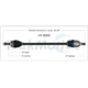 Purchase Top-Quality TRAKMOTIVE - HY8303 - CV Axle Shaft pa2