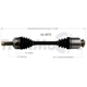 Purchase Top-Quality TRAKMOTIVE - KA8070 - CV Axle Shaft pa3