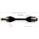 Purchase Top-Quality TRAKMOTIVE - KA8072 - CV Axle Shaft pa2