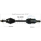 Purchase Top-Quality TRAKMOTIVE - MI8209 - CV Axle Shaft pa2