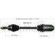 Purchase Top-Quality TRAKMOTIVE - MI8214 - CV Axle Shaft pa2