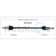 Purchase Top-Quality TRAKMOTIVE - MI8218 - CV Axle Shaft pa5