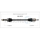 Purchase Top-Quality TRAKMOTIVE - MI8225 - CV Axle Shaft pa2