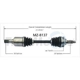 Purchase Top-Quality TRAKMOTIVE - MZ8137 - CV Axle Shaft pa1