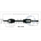 Purchase Top-Quality TRAKMOTIVE - MZ8166 - CV Axle Shaft pa1