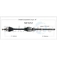 Purchase Top-Quality TRAKMOTIVE - MZ8212 - CV Axle Shaft pa2