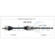 Purchase Top-Quality TRAKMOTIVE - MZ8216 - CV Axle Shaft pa2