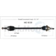 Purchase Top-Quality TRAKMOTIVE - MZ8218 - CV Axle Shaft pa5